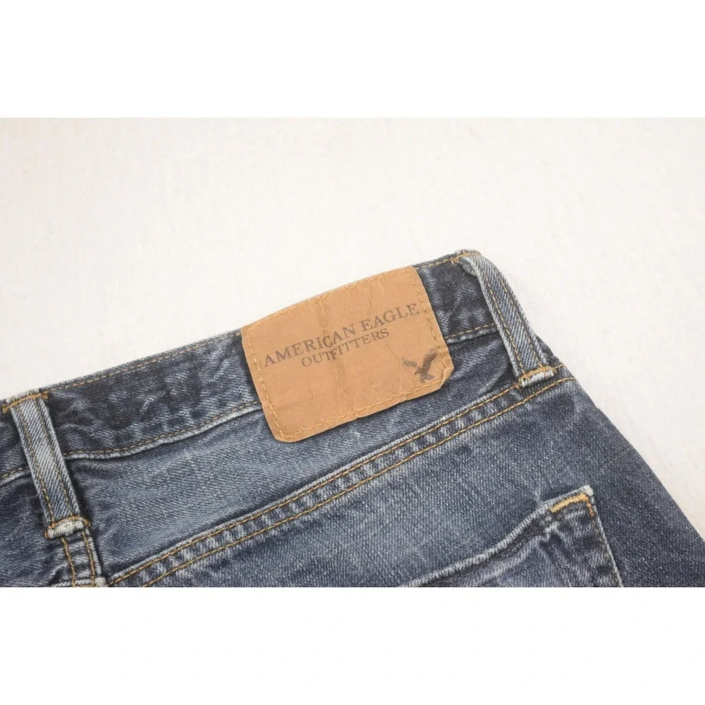 American Eagle‎ Slim Straight Leg Denim Blue Jeans Mens Size 29 x 32